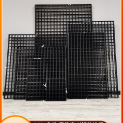 鐵網片網格鐵絲網照片牆置物架鐵藝裝飾背景牆幼兒園掛牆網架貨架