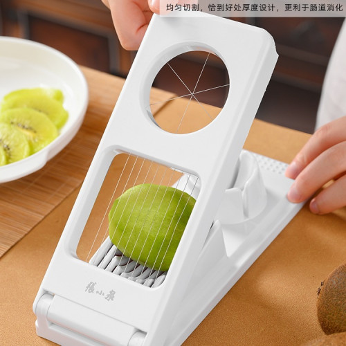 張小泉切蛋家用304不鏽鋼皮蛋松花蛋水果多功能二合蛋器 張小泉切蛋家用304不鏽鋼皮蛋松花蛋水果多功能二合蛋器