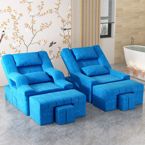 足療沙發電動按摩床美甲美睫沙發躺椅沐足洗腳修腳採耳洗浴足浴床