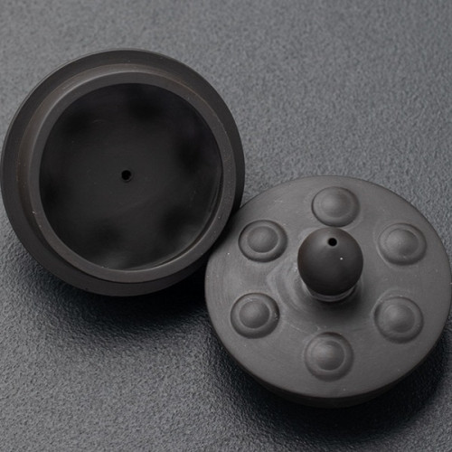 一個裝半手工家用紫砂紫泥茶壺蓋子西施茶具配件泡茶茶杯蓋子通用 一個裝半手工家用紫砂紫泥茶壺蓋子西施茶具配件泡茶茶杯蓋子通用