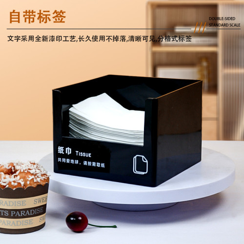 吸管盒杯套紙巾盒收納筒奶茶店商用勺子咖啡店置物架收納盒無 吸管盒杯套紙巾盒收納筒奶茶店商用勺子咖啡店置物架收納盒無