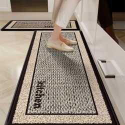 廚房地墊防滑防油可擦免洗地毯防水2025新款吸水耐髒腳墊子