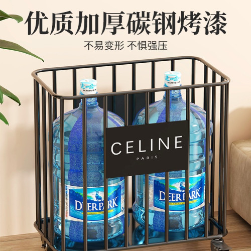 瑜珈墊收納家用落地帶輪可移動健身器材夾縫收納筐運動工具置物架 瑜珈墊收納家用落地帶輪可移動健身器材夾縫收納筐運動工具置物架