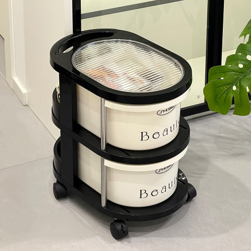 多巴胺小推車客廳零食大容量落地收納架臥室床頭抽屜式多層置物架 多巴胺小推車客廳零食大容量落地收納架臥室床頭抽屜式多層置物架