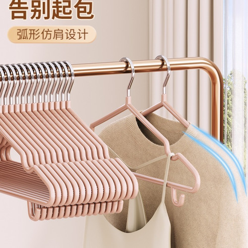 衣架加厚加粗宿舍用學生大號晾衣服撐子家用掛衣無痕防滑新款衣掛 衣架加厚加粗宿舍用學生大號晾衣服撐子家用掛衣無痕防滑新款衣掛
