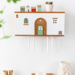 阿楹 無線路由器收納盒掛牆wifi 機頂盒壁掛置物架寬帶遮擋裝飾箱