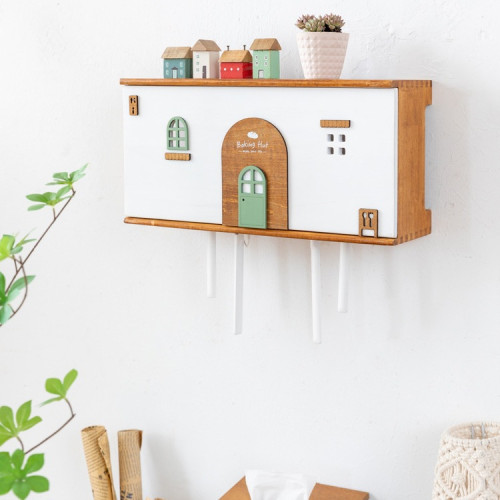 阿楹 無線路由器收納盒掛牆wifi 機頂盒壁掛置物架寬帶遮擋裝飾箱 阿楹 無線路由器收納盒掛牆wifi 機頂盒壁掛置物架寬帶遮擋裝飾箱