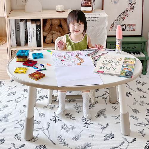 香榭美松兒童花生桌幼兒早教桌椅遊戯玩具桌寶寶桌子學習嬰兒沙發