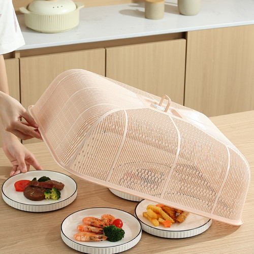 長方形菜罩特大號塑膠遮菜罩防蒼蠅防塵餐桌圓形罩菜蓋廚房賸飯罩 長方形菜罩特大號塑膠遮菜罩防蒼蠅防塵餐桌圓形罩菜蓋廚房賸飯罩