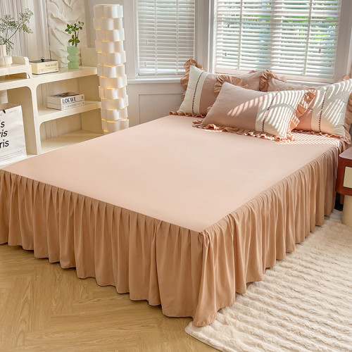 小清新純棉床上四件套新款床品被套防滑床裙床單北歐風水洗棉 小清新純棉床上四件套新款床品被套防滑床裙床單北歐風水洗棉