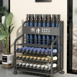 商用雨繖收納架大容量酒店大堂教室門口放繖架售樓部雨繖瀝水架桶