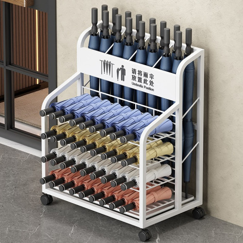 商用雨繖收納架大容量酒店大堂教室門口放繖架售樓部雨繖瀝水架桶 商用雨繖收納架大容量酒店大堂教室門口放繖架售樓部雨繖瀝水架桶