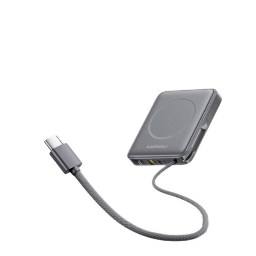 品勝磁吸自帶線充電寶10000安培快充超薄迷你便捷適用iPhone17pro 品勝磁吸自帶線充電寶10000安培快充超薄迷你便捷適用iPhone17pro