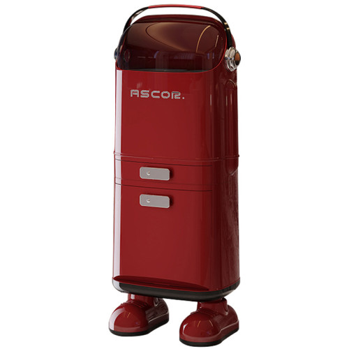 廚房分類垃圾桶帶蓋家用高級感廚餘乾溼分離大號大容量高顔值帶輪