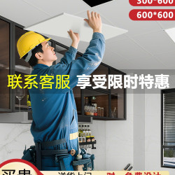 集成吊頂300x600衛生間廚房陽台包天花吊頂材料自裝鋁釦板