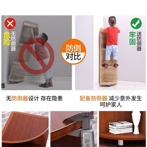 角櫃置物架轉角牆角櫃三角形柺角櫃臥室角落收納邊角櫃客廳三角櫃