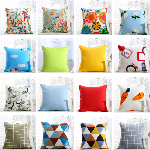 抱枕套不含芯沙發靠墊套床頭靠枕套客廳枕頭正方形大靠背套60 抱枕套不含芯沙發靠墊套床頭靠枕套客廳枕頭正方形大靠背套60