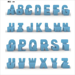 玻璃鋼座椅創意字母坐凳戶外卡通英文靠背椅商場公共休閒座椅定