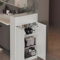 鋁蜂窩防水浴室半牆隔斷櫃衛生間半乾區邊櫃側櫃窄邊櫃