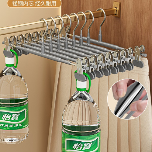 褲架褲夾加寬家用無痕褲子衣架帶夾子晾jk防滑裙夾不鏽鋼褲掛 褲架褲夾加寬家用無痕褲子衣架帶夾子晾jk防滑裙夾不鏽鋼褲掛