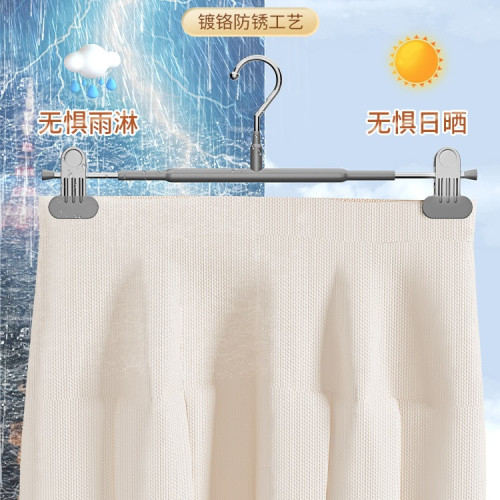 褲架褲夾加寬家用無痕褲子衣架帶夾子晾jk防滑裙夾不鏽鋼褲掛 褲架褲夾加寬家用無痕褲子衣架帶夾子晾jk防滑裙夾不鏽鋼褲掛