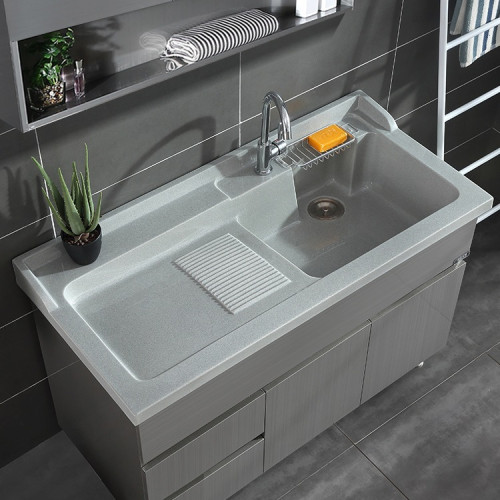 不鏽鋼洗衣櫃洗衣池帶搓衣板陽台櫃落地雙盆浴室櫃組合洗衣台盆櫃 不鏽鋼洗衣櫃洗衣池帶搓衣板陽台櫃落地雙盆浴室櫃組合洗衣台盆櫃