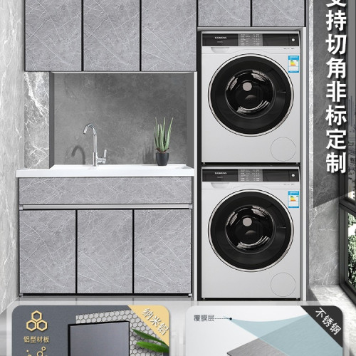 不鏽鋼洗衣櫃洗衣池帶搓衣板陽台櫃落地雙盆浴室櫃組合洗衣台盆櫃 不鏽鋼洗衣櫃洗衣池帶搓衣板陽台櫃落地雙盆浴室櫃組合洗衣台盆櫃