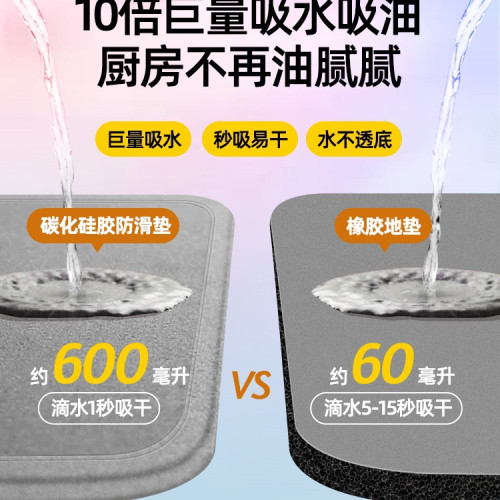 廚房地墊防滑防油可擦免洗吸水吸油墊腳墊子2025新款地面地毯 廚房地墊防滑防油可擦免洗吸水吸油墊腳墊子2025新款地面地毯