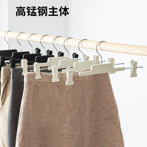 褲架褲夾家用褲子收納衣櫃多功能晾曬掛架防滑jk裙夾 褲架褲夾家用褲子收納衣櫃多功能晾曬掛架防滑jk裙夾