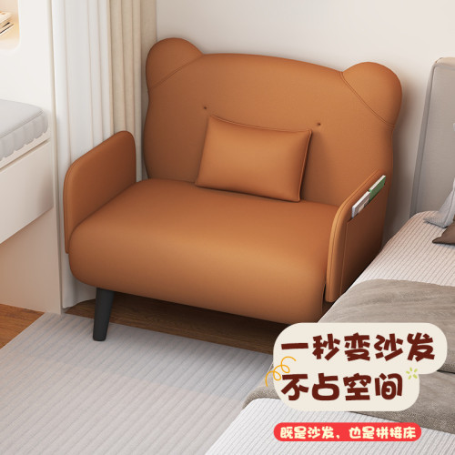單人沙發床折曡兩用2025新款小戶型客廳多功能畱宿床抽拉床伸縮床