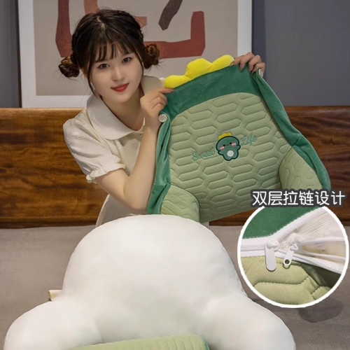 絲絨床頭靠墊軟包護腰靠枕大靠背沙發抱枕靠枕頭床上看書夏季 絲絨床頭靠墊軟包護腰靠枕大靠背沙發抱枕靠枕頭床上看書夏季