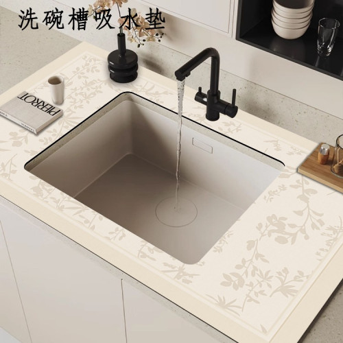 廚房洗碗槽吸水墊水龍頭廚房台面吸水墊洗碗池瀝水墊洗手台吸水墊 廚房洗碗槽吸水墊水龍頭廚房台面吸水墊洗碗池瀝水墊洗手台吸水墊