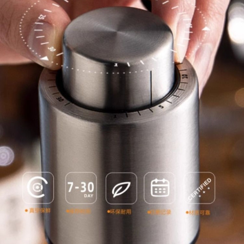 紅酒葡萄酒真空按壓密封保鮮瓶塞酒蓋不鏽鋼矽膠酒帽記保存瓶口無 紅酒葡萄酒真空按壓密封保鮮瓶塞酒蓋不鏽鋼矽膠酒帽記保存瓶口無