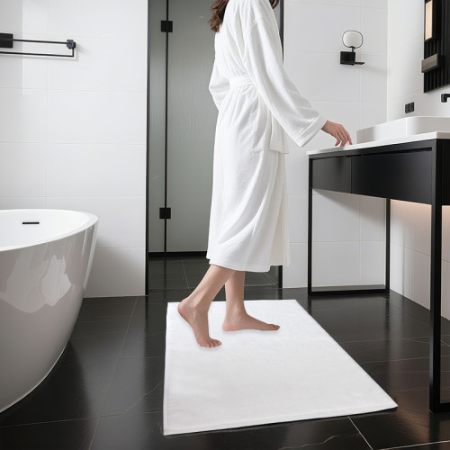 可酒店地巾純棉浴室吸水地墊加長衛生間淋浴門口踩腳毯毛巾 可酒店地巾純棉浴室吸水地墊加長衛生間淋浴門口踩腳毯毛巾