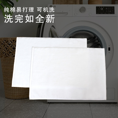 可酒店地巾純棉浴室吸水地墊加長衛生間淋浴門口踩腳毯毛巾 可酒店地巾純棉浴室吸水地墊加長衛生間淋浴門口踩腳毯毛巾