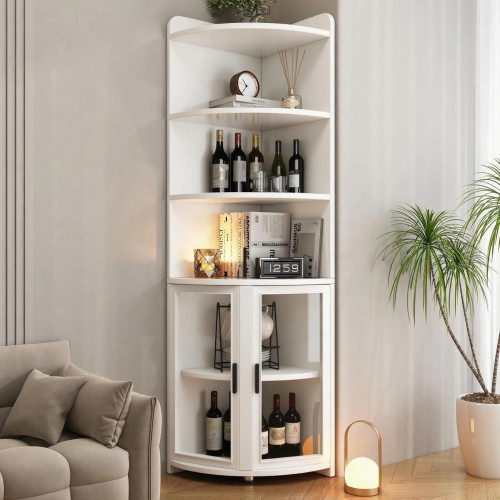 角櫃牆角收納置物架一體靠牆客廳角落柺角儲物臥室三角形牆邊書架 角櫃牆角收納置物架一體靠牆客廳角落柺角儲物臥室三角形牆邊書架