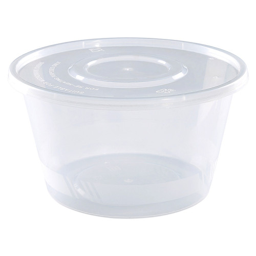 一次性餐盒食品級家用打包盒帶蓋圓形塑膠涼皮外賣餐盒冰粉碗 一次性餐盒食品級家用打包盒帶蓋圓形塑膠涼皮外賣餐盒冰粉碗