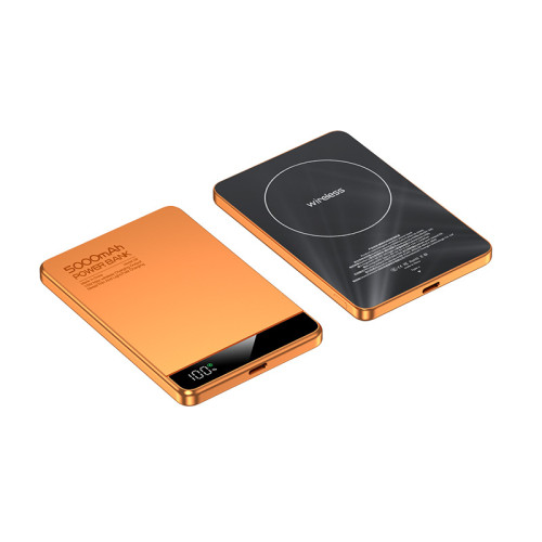 超薄magsafe磁吸無線充電寶10000安培適用蘋果17行動電源 超薄magsafe磁吸無線充電寶10000安培適用蘋果17行動電源