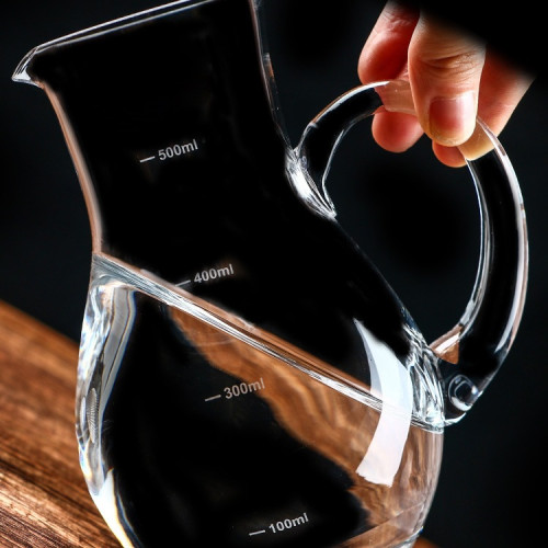 帶刻度白酒壺分酒器紅酒醒酒器家用葡萄酒歐式玻璃酒具倒酒 帶刻度白酒壺分酒器紅酒醒酒器家用葡萄酒歐式玻璃酒具倒酒