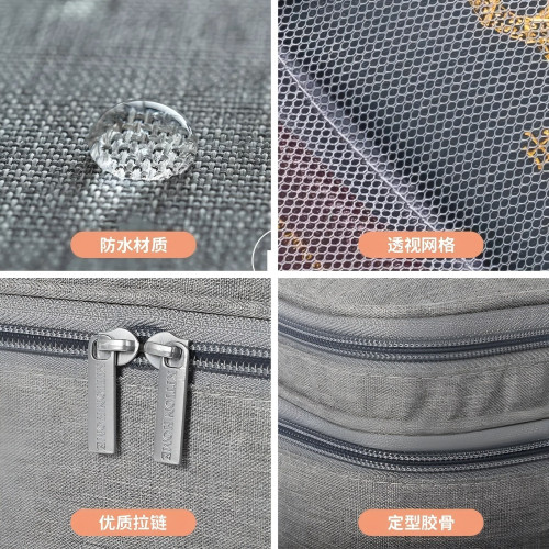 証件收納包盒證書家庭戶口本房産証出生証文件資料卡包護照收納箱