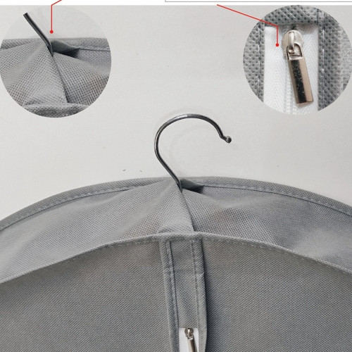 皮草罩立體掛衣袋無紡布皮草透氣衣服罩羊絨貂皮大衣防塵罩不壓毛 皮草罩立體掛衣袋無紡布皮草透氣衣服罩羊絨貂皮大衣防塵罩不壓毛