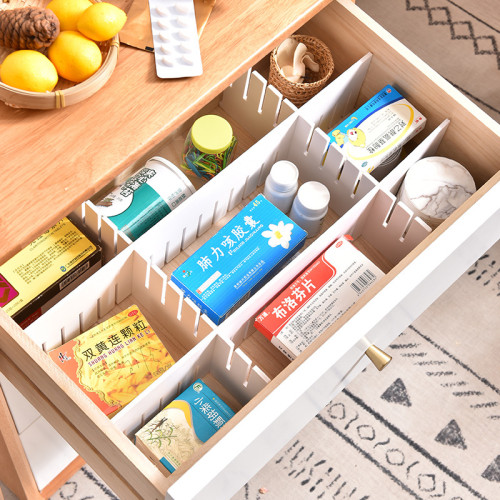 抽屜收納分隔板冰櫃隔斷收納條衣櫃整理分類辦公室分割隔層片盒條 抽屜收納分隔板冰櫃隔斷收納條衣櫃整理分類辦公室分割隔層片盒條