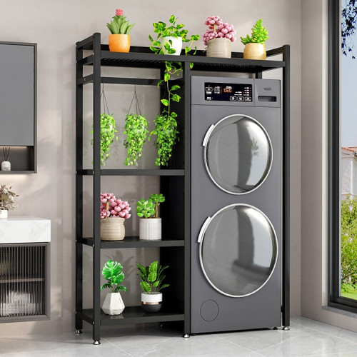 雙筒洗衣機置物架落地陽台儲物架上方架子收納架洗衣機多層收納架 雙筒洗衣機置物架落地陽台儲物架上方架子收納架洗衣機多層收納架