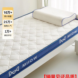 學生宿舍單人乳膠床墊遮蓋物軟墊家用榻榻米海綿墊子租房地鋪