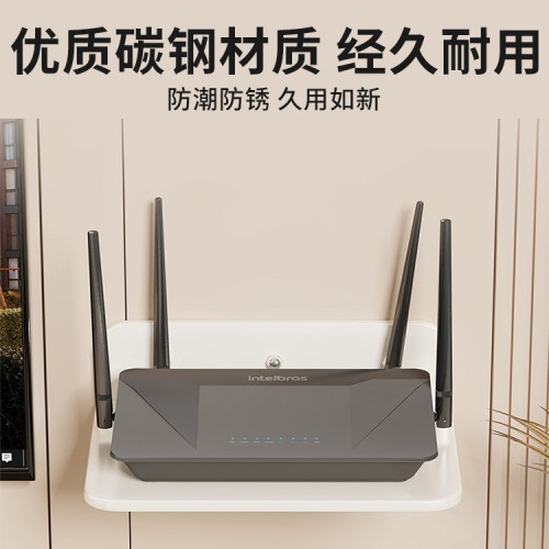 路由器置物架牆上機頂盒wifi放置架攝影機壁掛收納免打孔懸空支架 路由器置物架牆上機頂盒wifi放置架攝影機壁掛收納免打孔懸空支架