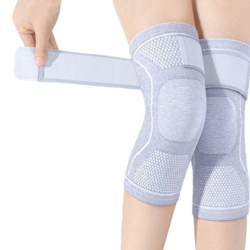 升級綁帶護膝保暖老寒腿男女士漆關節運動中老年人不下滑護套 升級綁帶護膝保暖老寒腿男女士漆關節運動中老年人不下滑護套