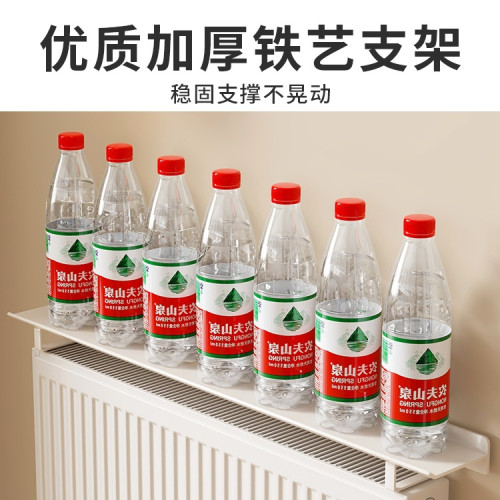 家用暖氣片置物架上方防塵一字隔板遮擋板遮醜防燻牆暖氣罩架 家用暖氣片置物架上方防塵一字隔板遮擋板遮醜防燻牆暖氣罩架