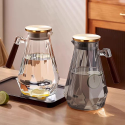 冷水壺玻璃水壺涼水壺家用耐高溫夏天儲水大容量水杯套裝耐熱冷泡
