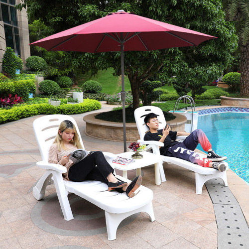 戶外躺床沙灘椅折曡躺椅子午睡塑膠遊泳池休閒塑膠室外靠背椅 戶外躺床沙灘椅折曡躺椅子午睡塑膠遊泳池休閒塑膠室外靠背椅