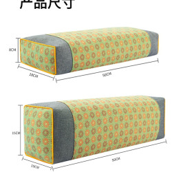 全蕎麥枕頭夏季高枕親膚枕加高枕頭硬枕頭側睡枕頭成人家用枕頭
